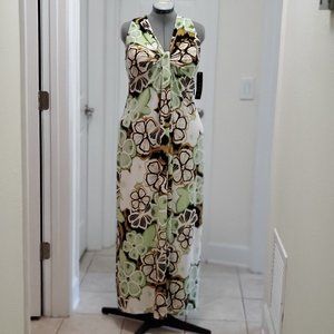 Tiana B Halter top Maxi Dress - NWT